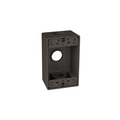 Taymac Electrical Box, 26.897882 cu in, Outlet Box, 1 Gang, Cast Metal, Rectangular SB375Z